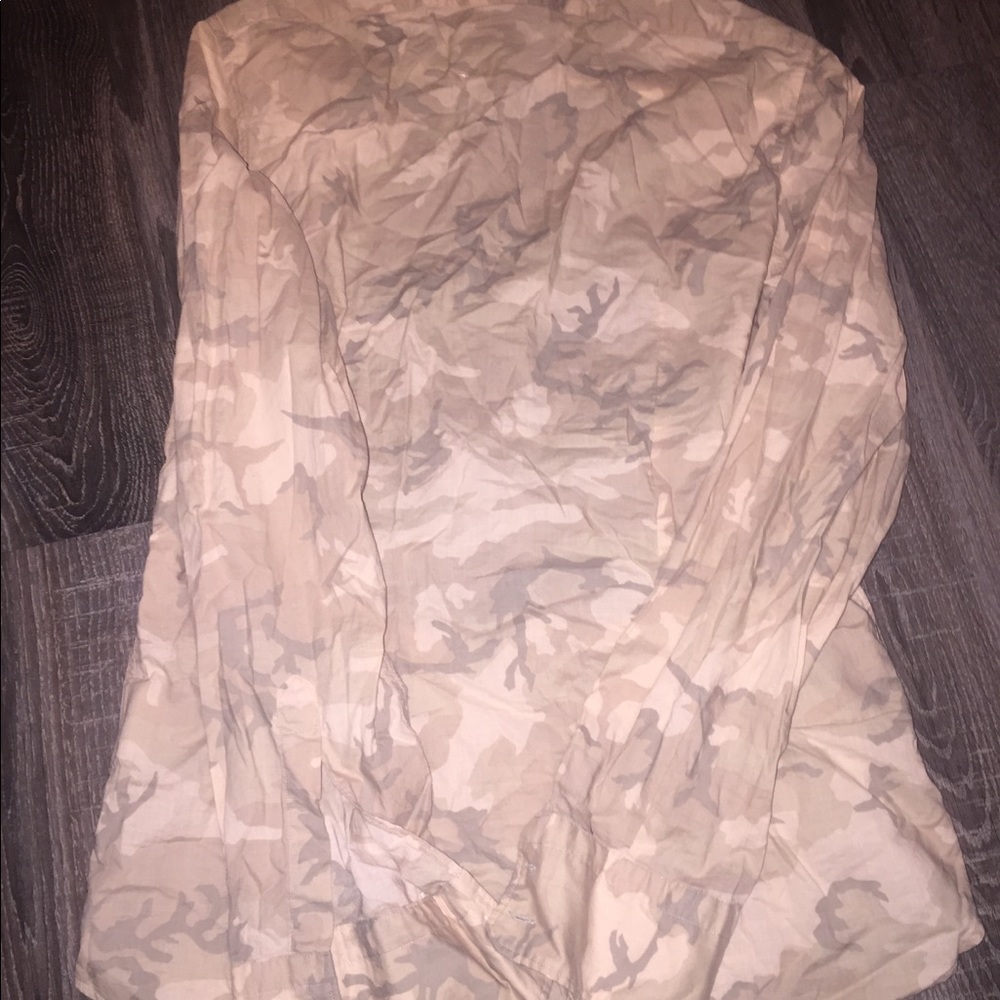 Camo tux button down - Picture 2 of 5